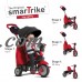 smarTrike Tricycle, Swing DLX 4 in 1 Trike, Pink   570245688